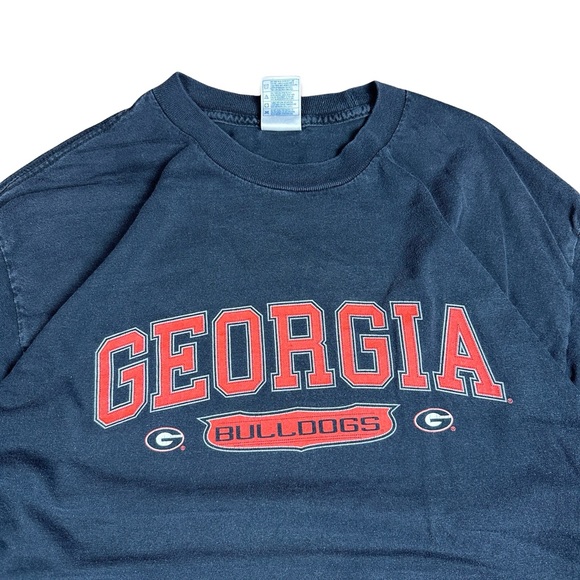 (L) Vintage University of Georgia Bulldogs Long sleeve Tee Men - Picture 2 of 3